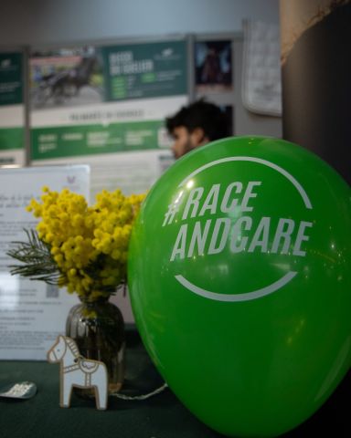 Le stand Passerelle lors d’un événement
